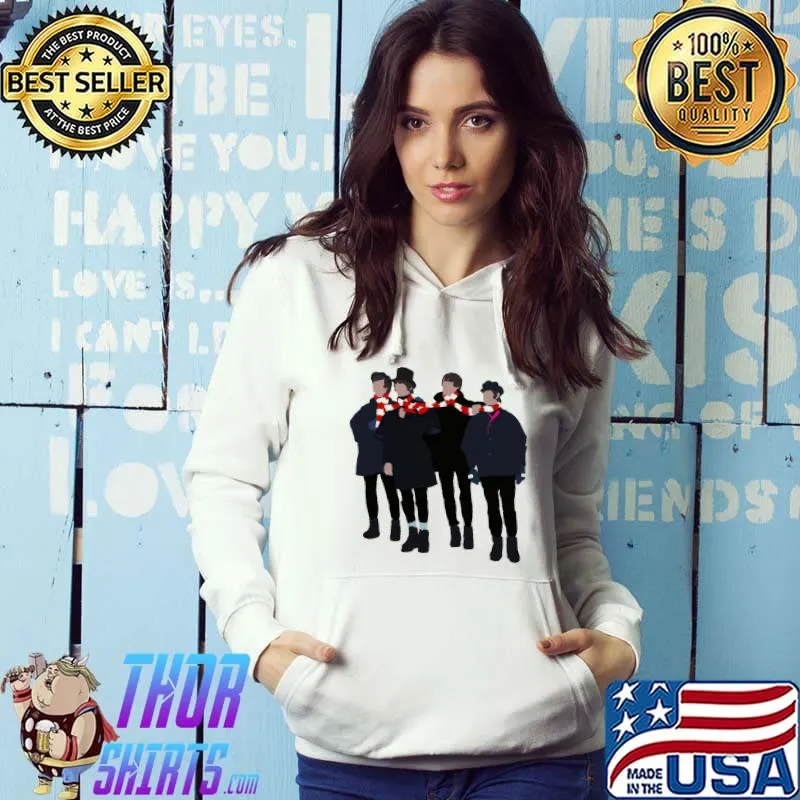 Wrapped up Beatles merry christmas music s Hoodie