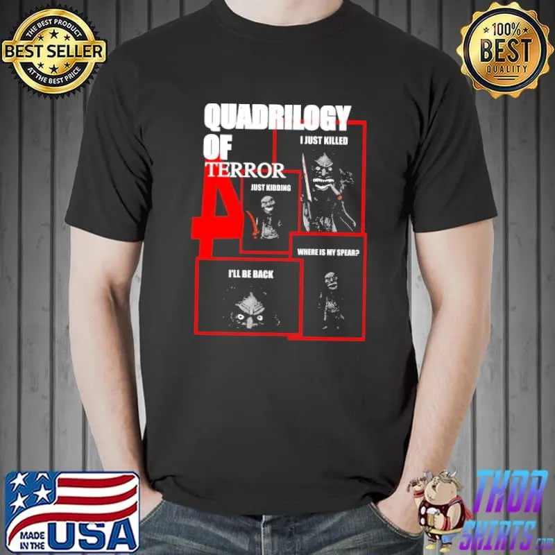 ZunI doll quadrilogy of terror shirt