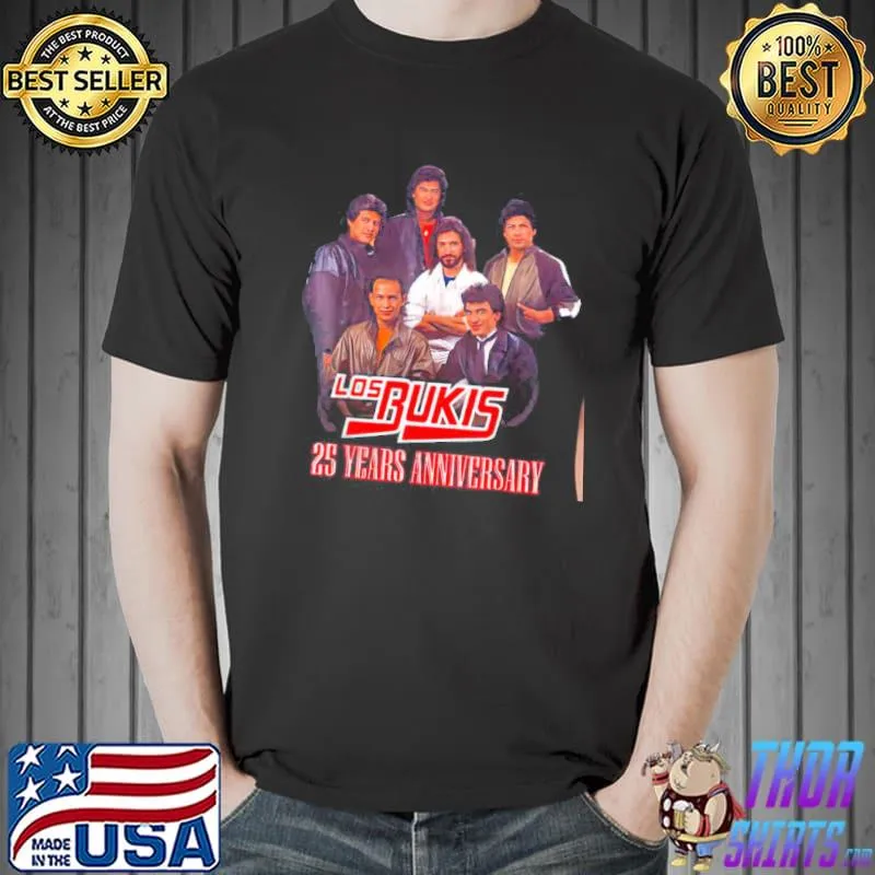 25 years anniversary los bukis shirt