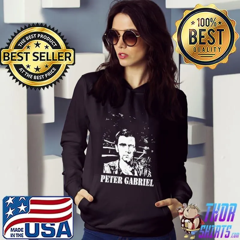 90s portrait peter gabriel melt s Hoodie