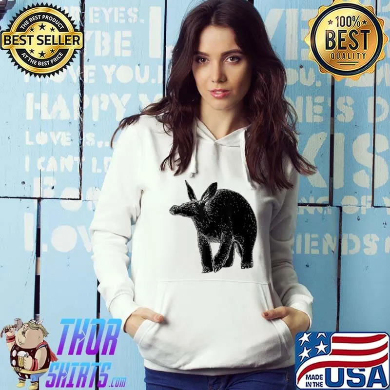 Aardvark hand drawing art for lover animal T-Shirt Hoodie