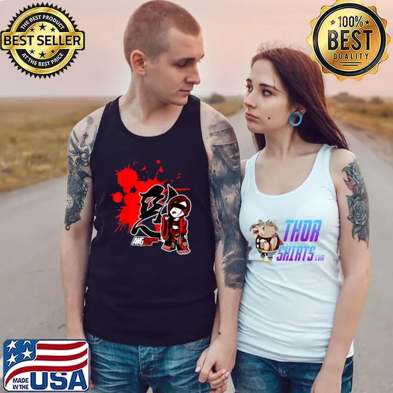 Actress Girls Characters Women's Pro Wrestling Blood Moon T-Shirt Tank Top