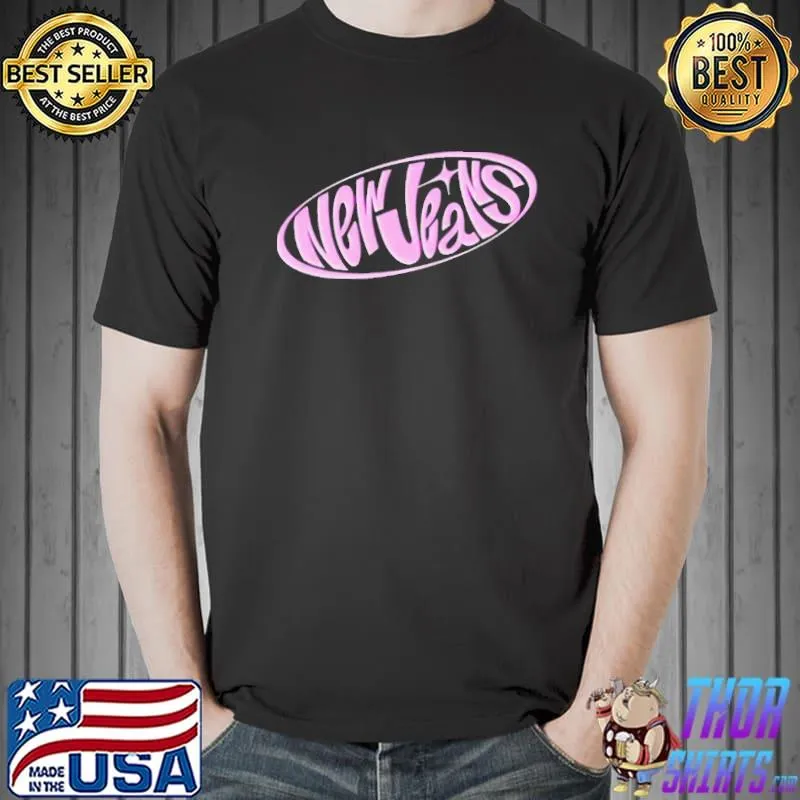 Aesthetic newjeans logo classic shirt