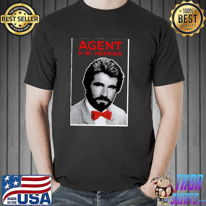 Agent p w herman shirt