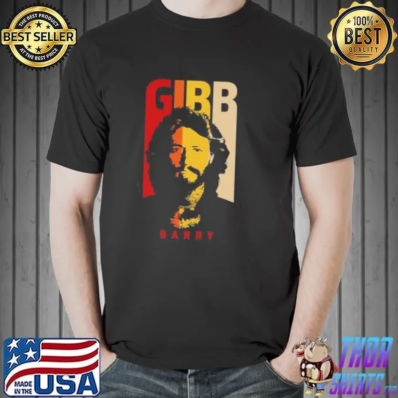 Andy gibb funny barry gibb classic shirt