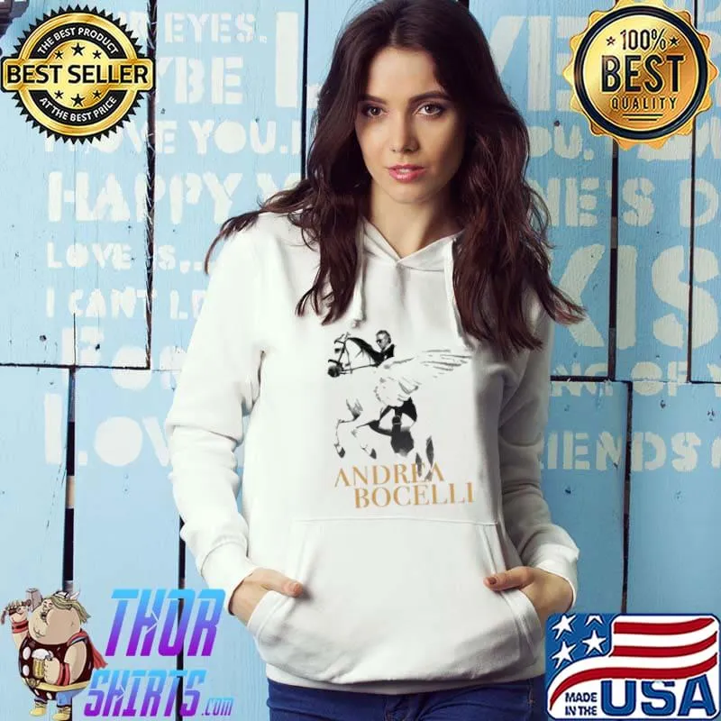Angel horse andrea bocellI s Hoodie
