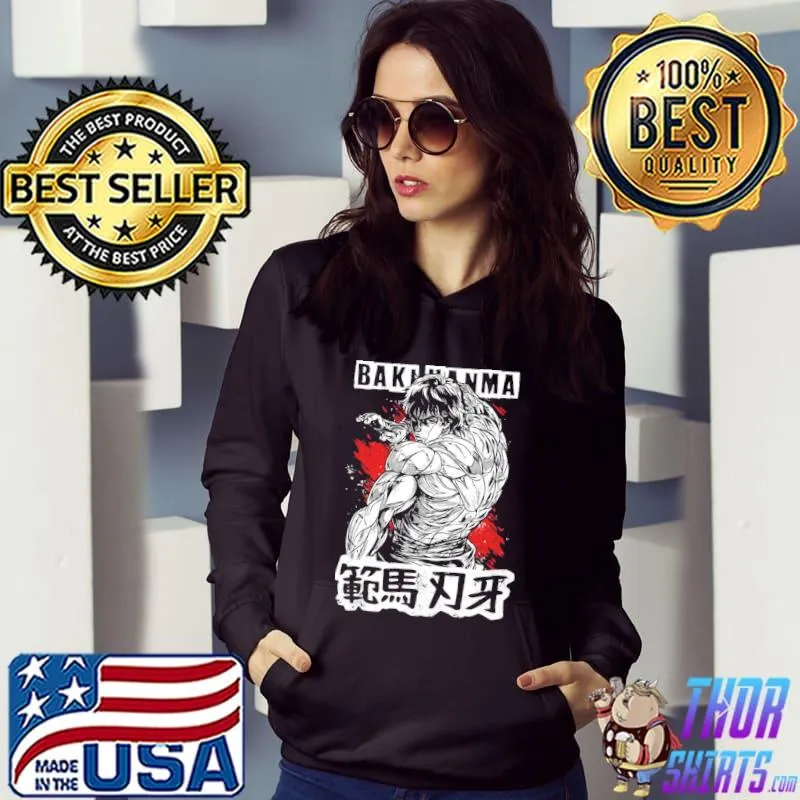 BakI the grappler yujiro hanma manga gift classic s Hoodie