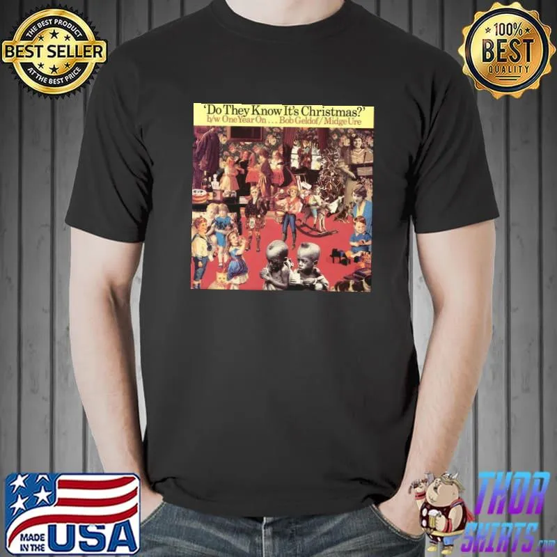 Band aid do they know it's christmas shirt