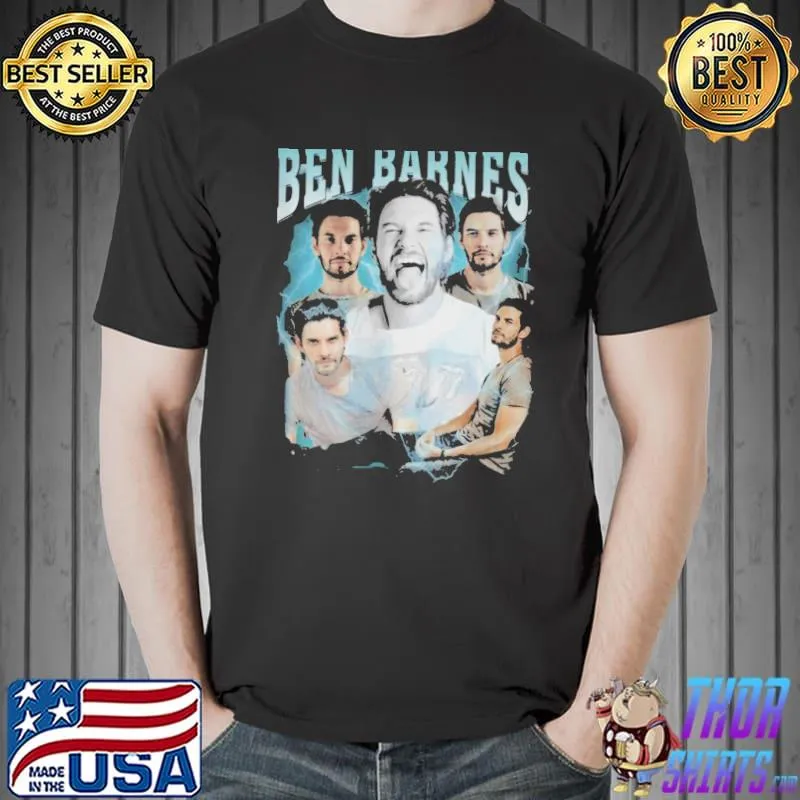 Ben barnes vintage blue green classic shirt