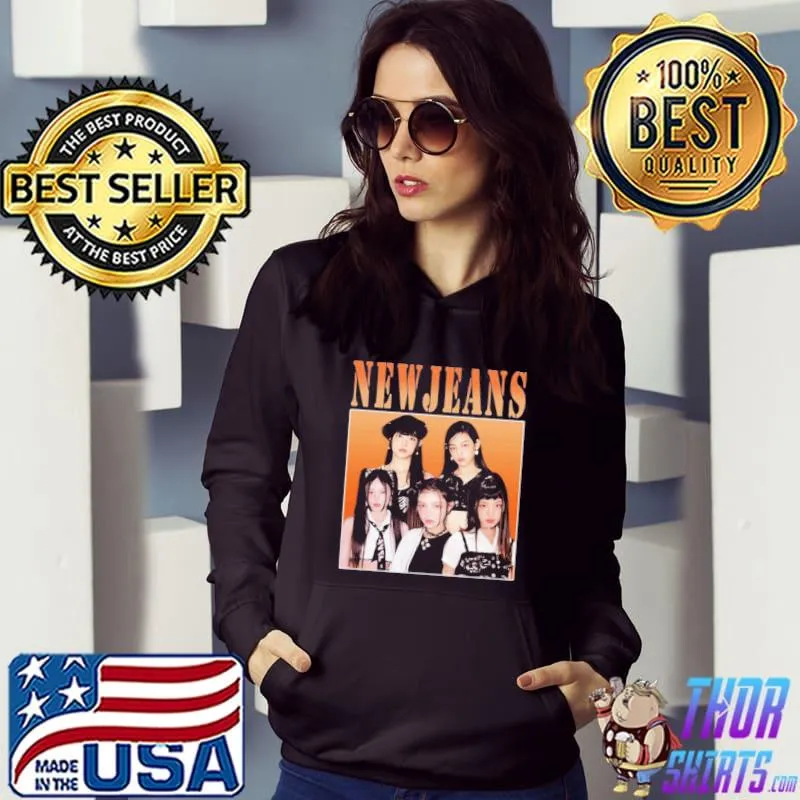 Best retro newjeans homage design s Hoodie