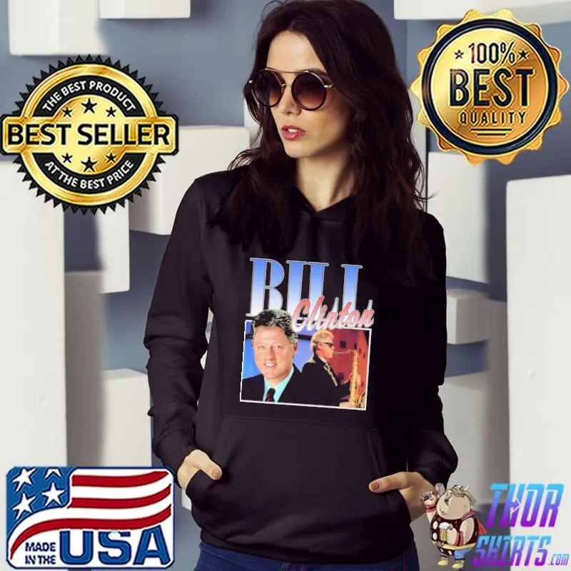 Bill clinton 90s style classic s Hoodie
