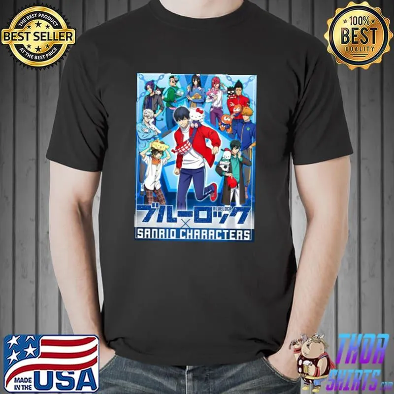 Blue lock characters blue lock collection classic shirt