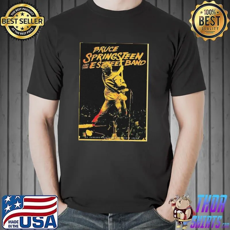 Bruce springsteen in it's only rock ‘n roll shirt