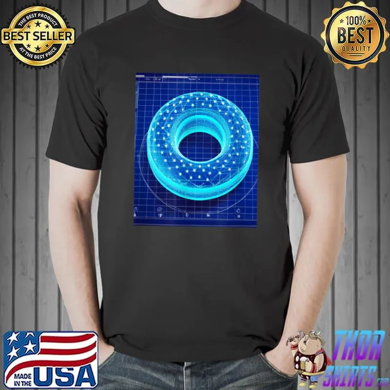 Cake Blueprint Cake Baking Cake Lover T-Shirt