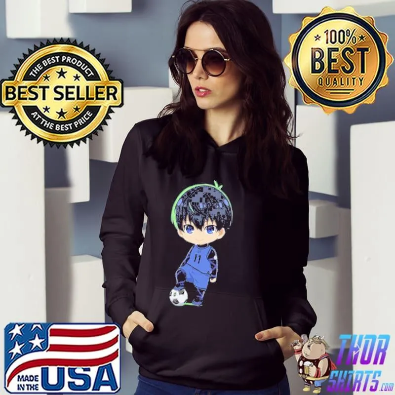 ChibI isagI and the ball blue lock s Hoodie