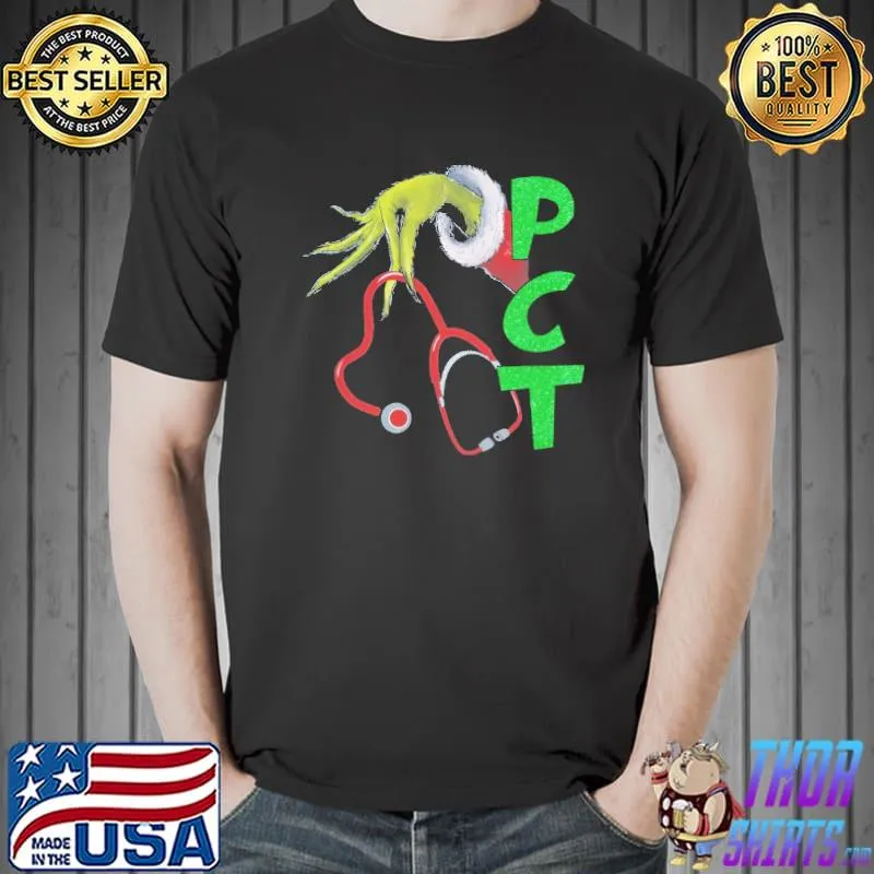 Christmas Grinch Patient Care Technician Shirt