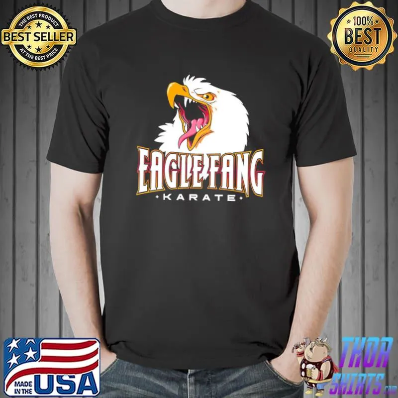 Creepy eagle fang karate Cobra kaI netflix classic shirt