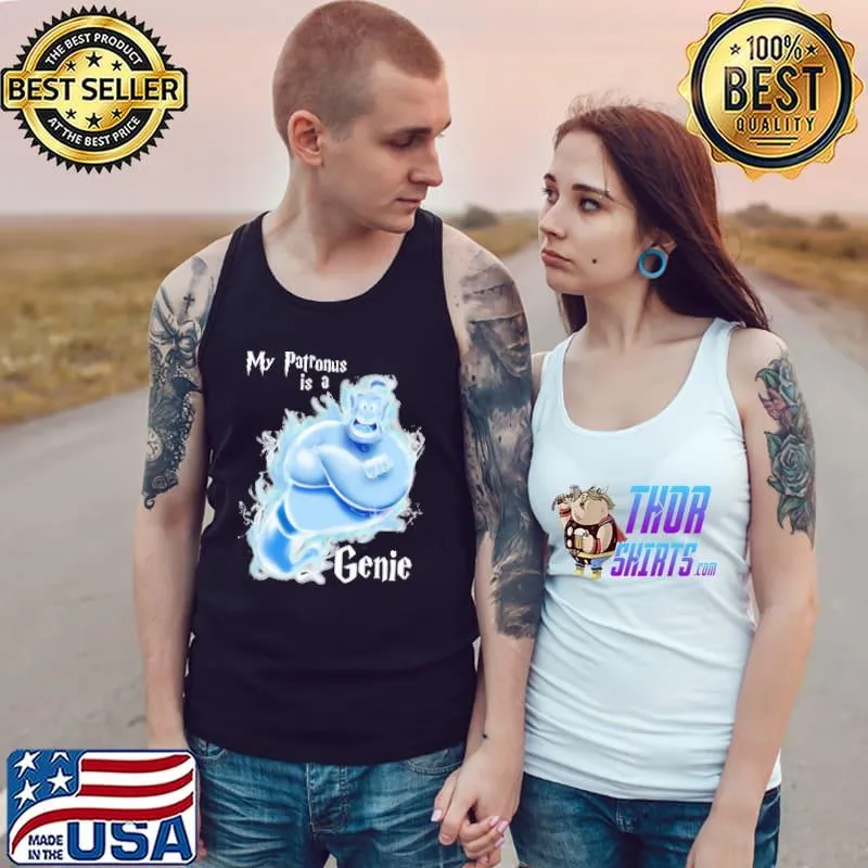Disney aladdin my patronus is a genie classic s Tank Top