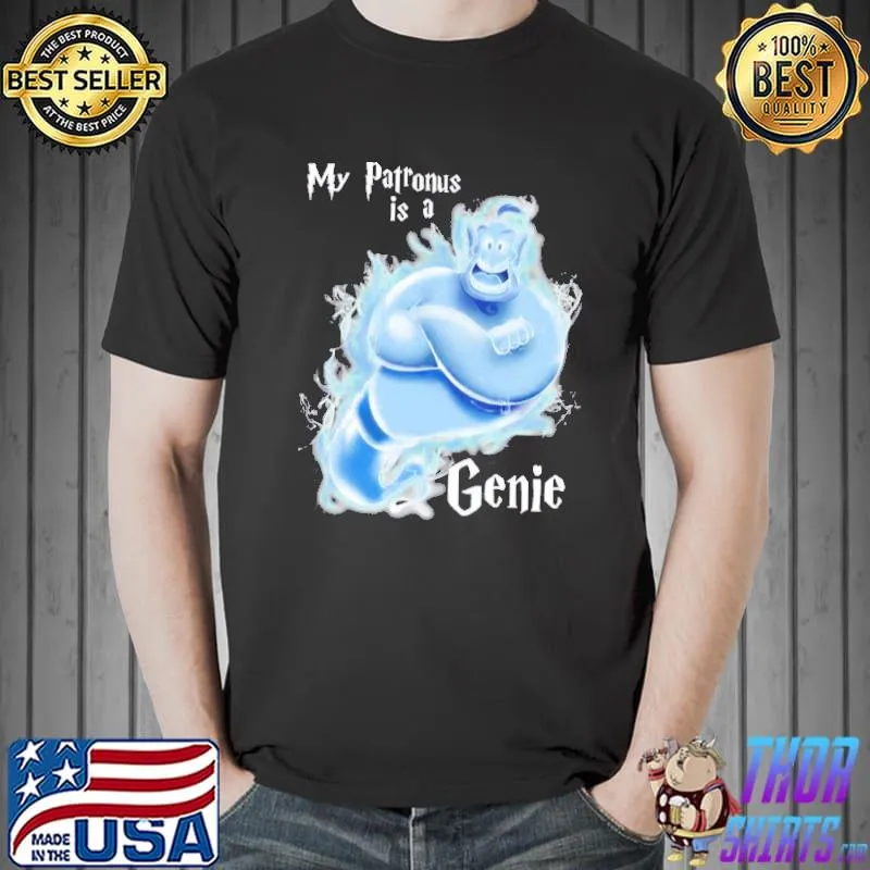 Disney aladdin my patronus is a genie classic shirt