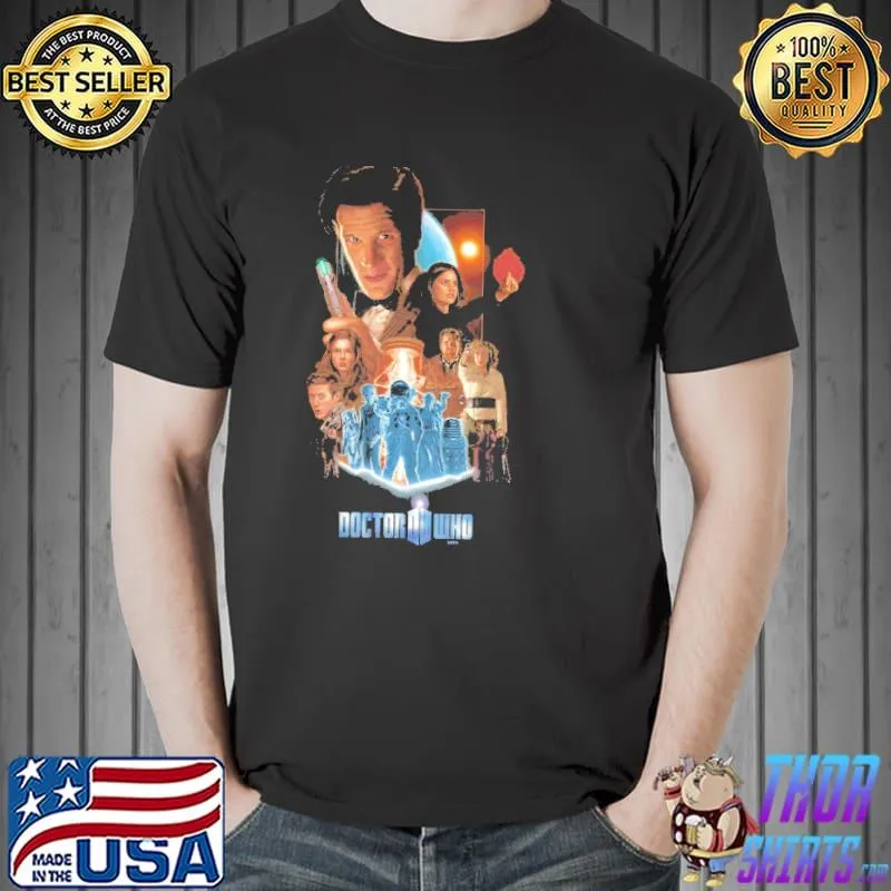 Doctor 11 matt smith doctor who cast design classic shirt