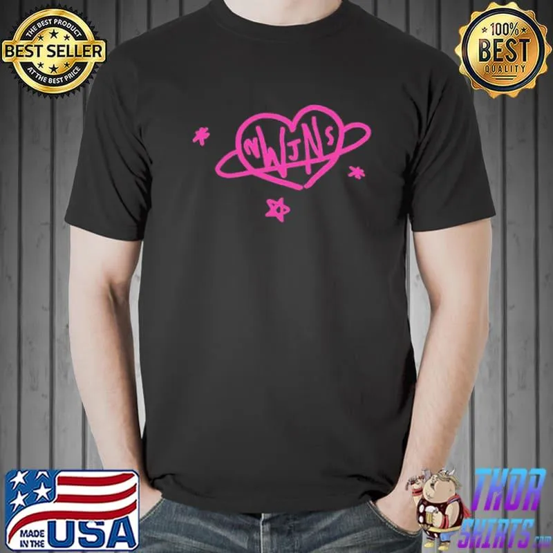 Doodle logo nwjns newjeans classic shirt