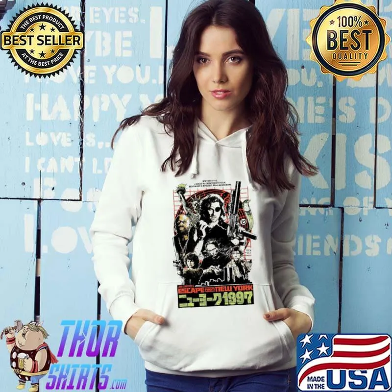 Escape from New York city is a walled s Hoodie