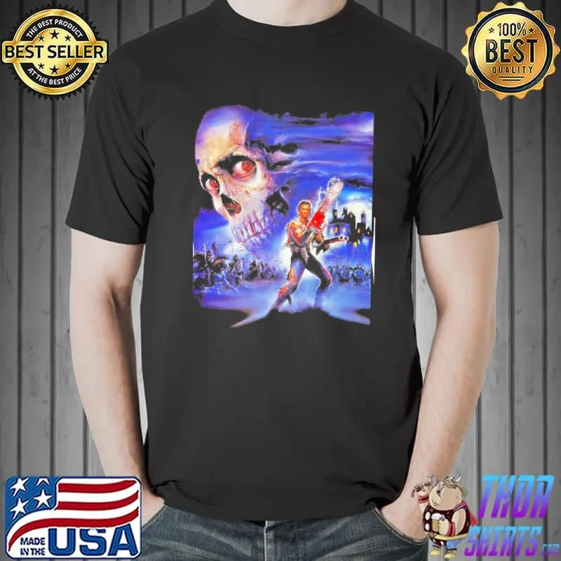 Evil Dead skull film shirt