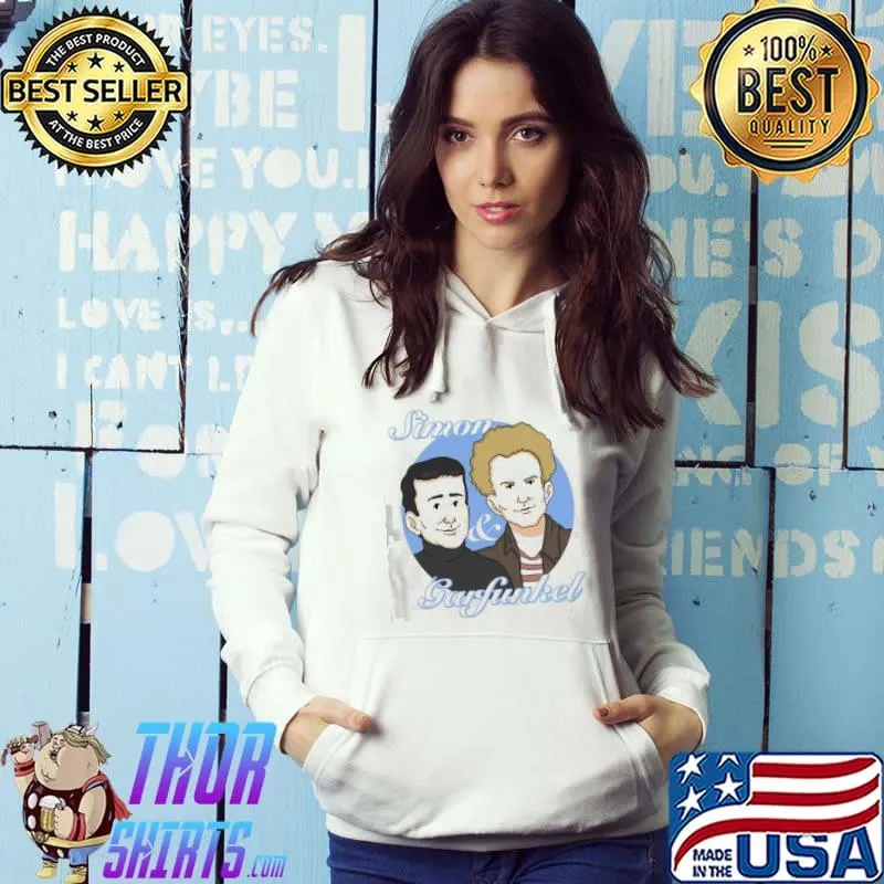 Fanmade simon and garfunkel folk rock duo Paul simon art garfunkel s Hoodie