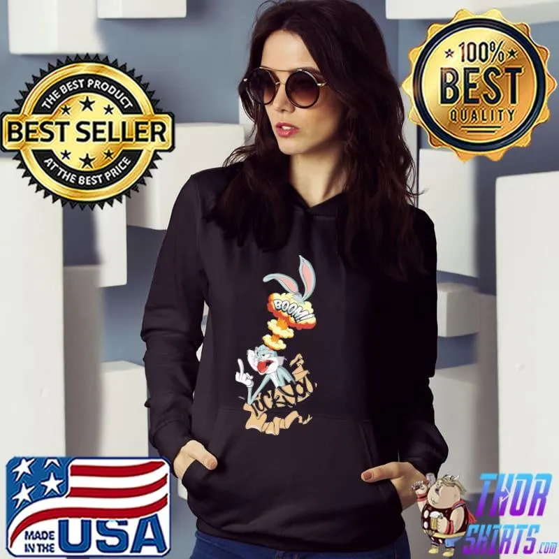 Fuck you bugs bunny animal funny classic s Hoodie