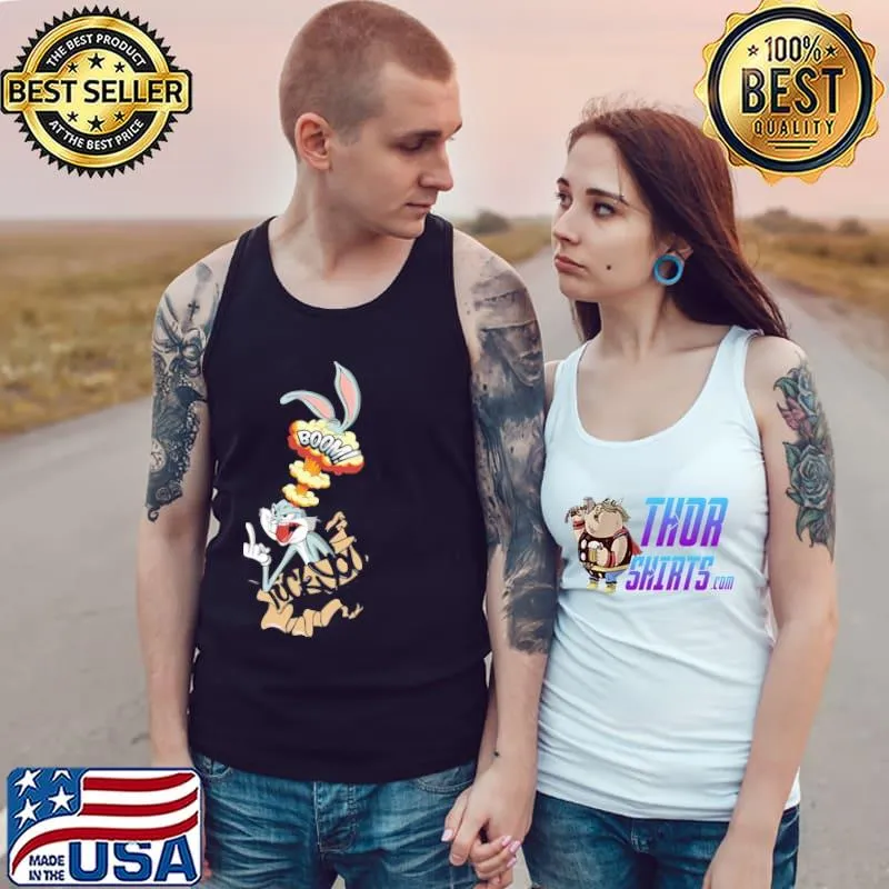Fuck you bugs bunny animal funny classic s Tank Top