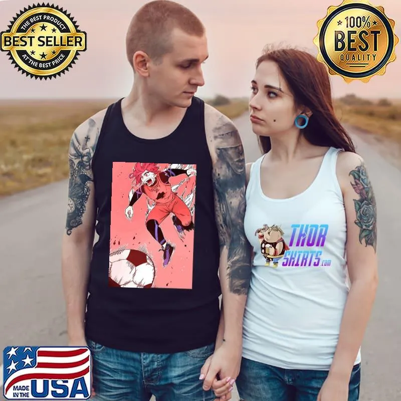 Funny moment hyoma chigirI blue lock s Tank Top