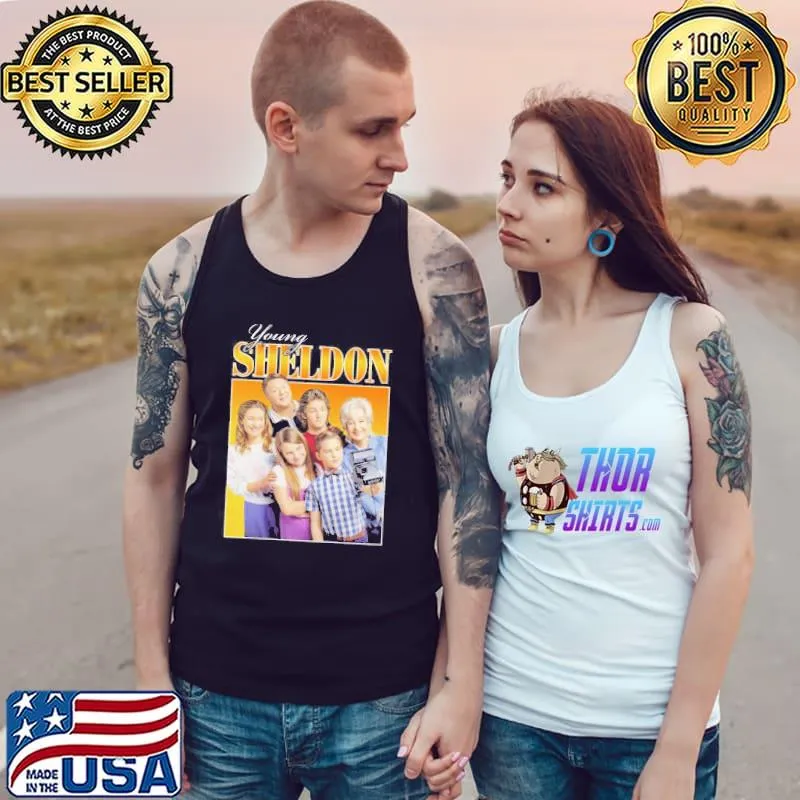 Funny movie young sheldon squad goal s Tank Top