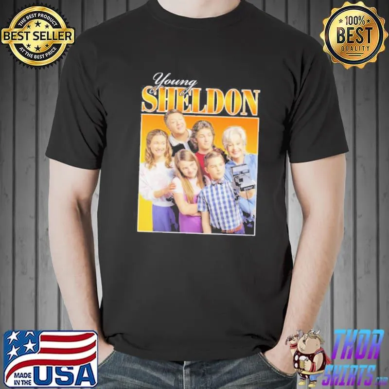 Funny movie young sheldon squad goal shirt
