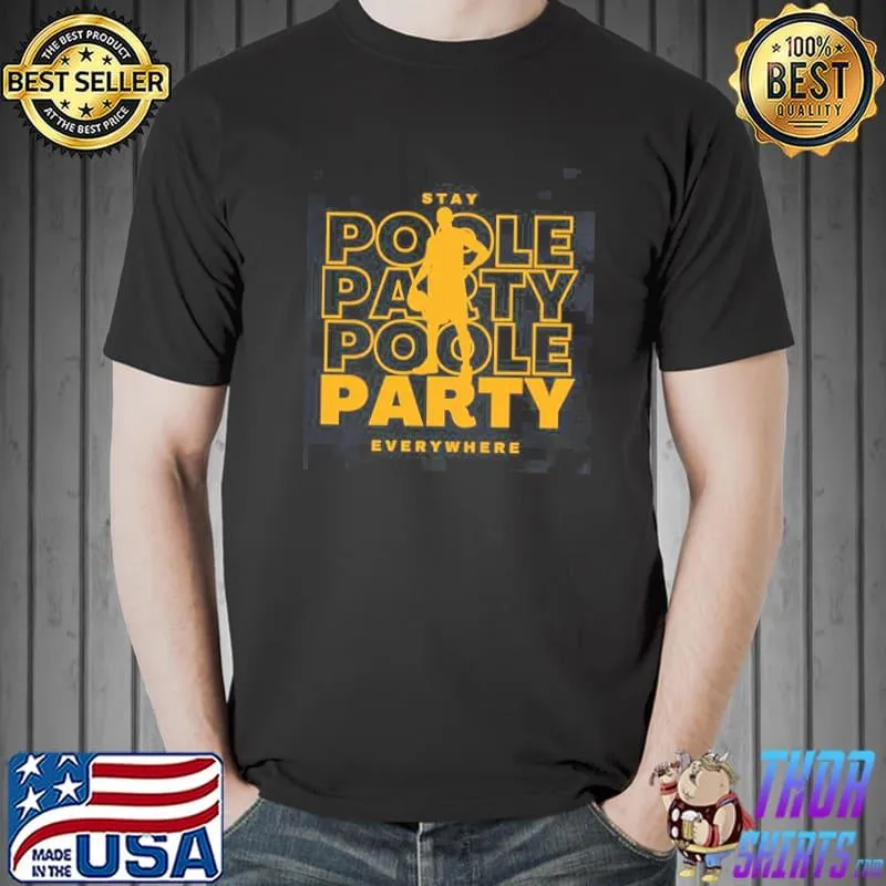 Golden state warriors poole goat basketball Jordan poole shirt