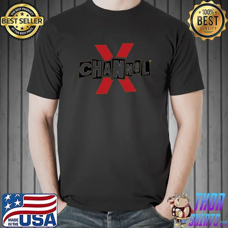 Grand theft auto v channel x radio station logo shirt