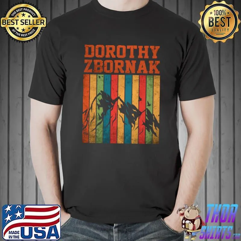 Great Gift Zbornak Vintage Proud Name Mountain T-Shirt