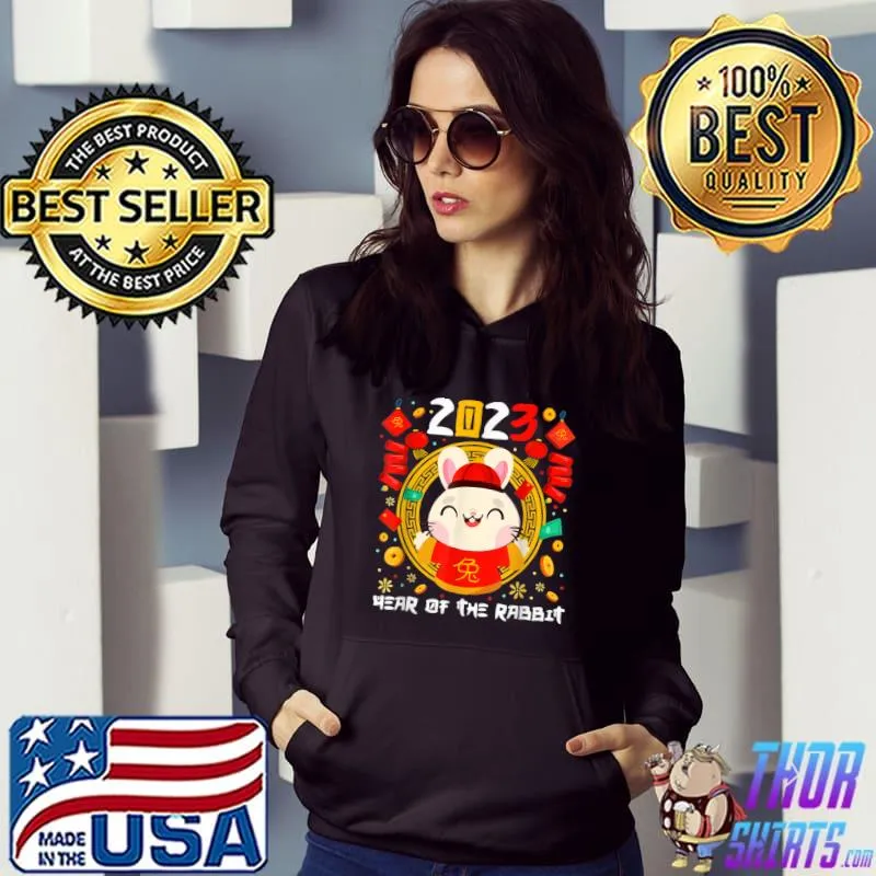 Happy Chinese New Rabbit Year 2023, Year Of The Rabbit T-Shirt Hoodie