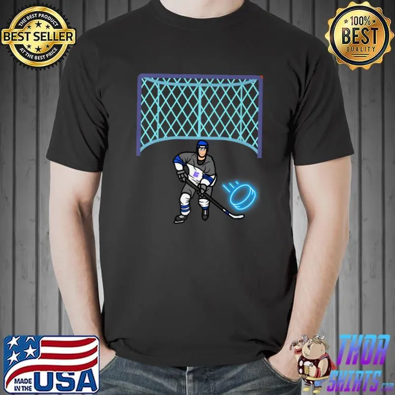 Hockey Scoring Goals And Winning Design Sport Lover T-Shirt