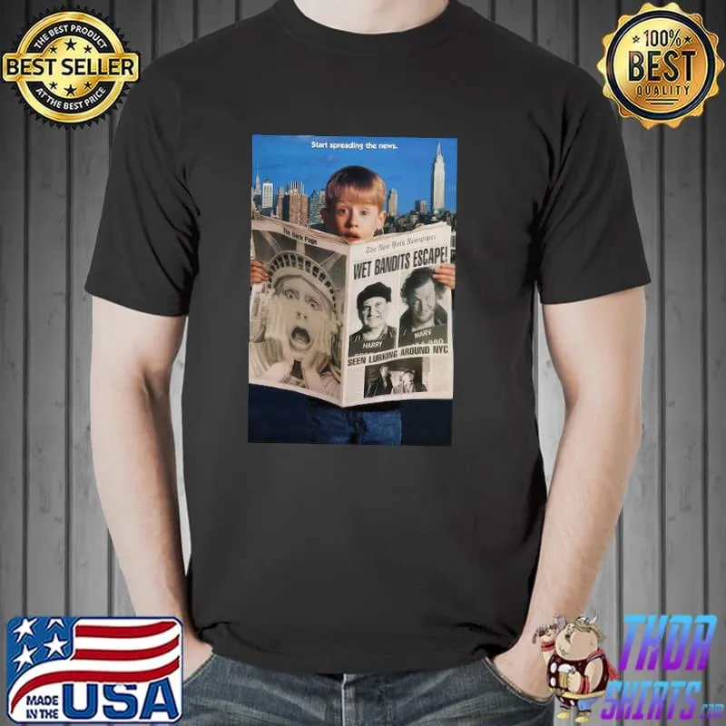 Home Alone wet bandits escape shirt