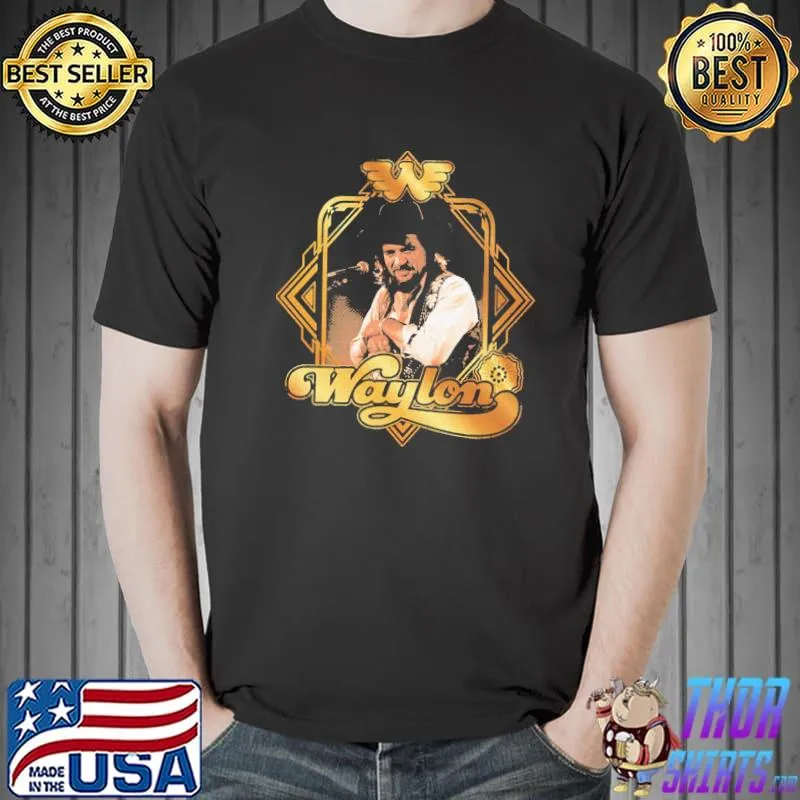 Hoss waylon jennings the highwaymen band classic shirt