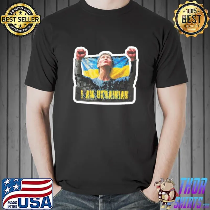 I am ukrainian warrior design classic shirt