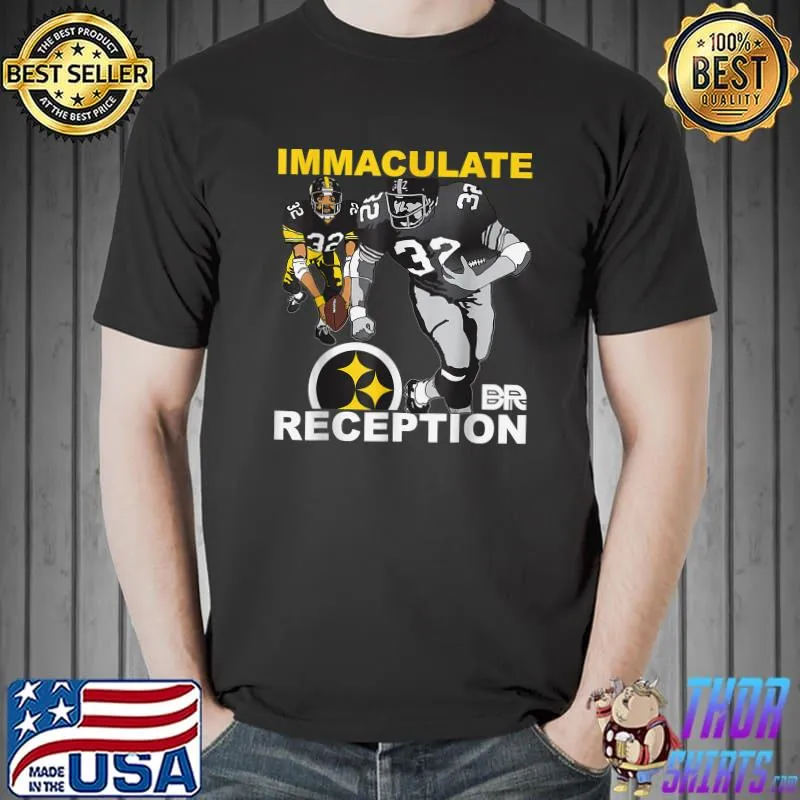 Immaculate 50 Years Reception Pittsburgh Football T-Shirt