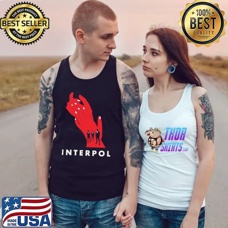 Interpol band hands red classic s Tank Top