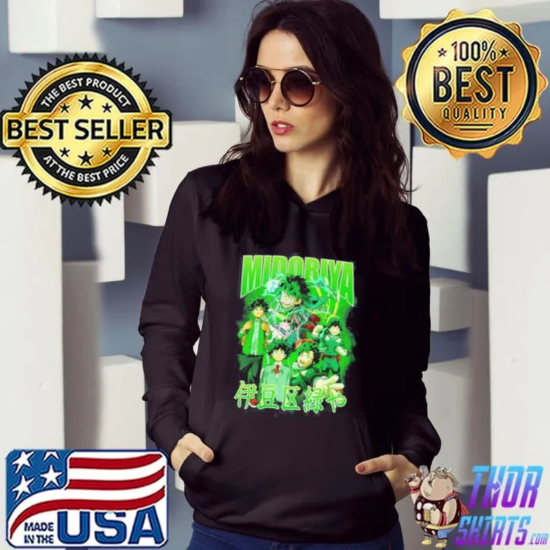 Izuku midoriya deku my hero academia anime bakugou bnha manga buko no hero s Hoodie
