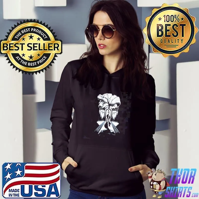 Joel and ellie family white design the last of us classic s Hoodie