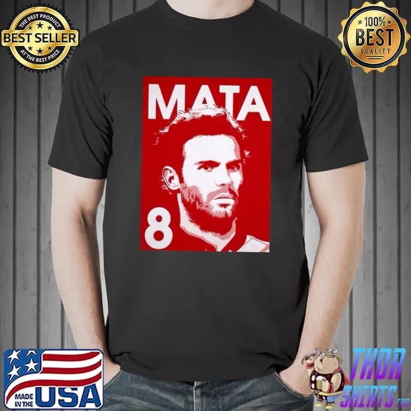 Juan manuel mata garcía red art classic shirt