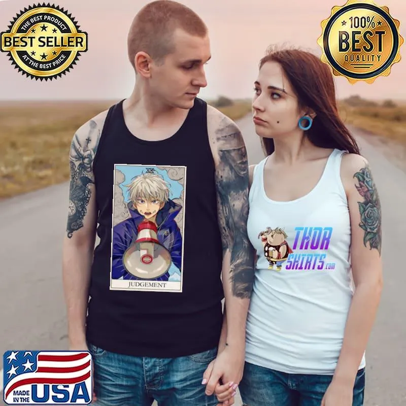 Judgement card toge inumakI jujutsu kaisen anime s Tank Top