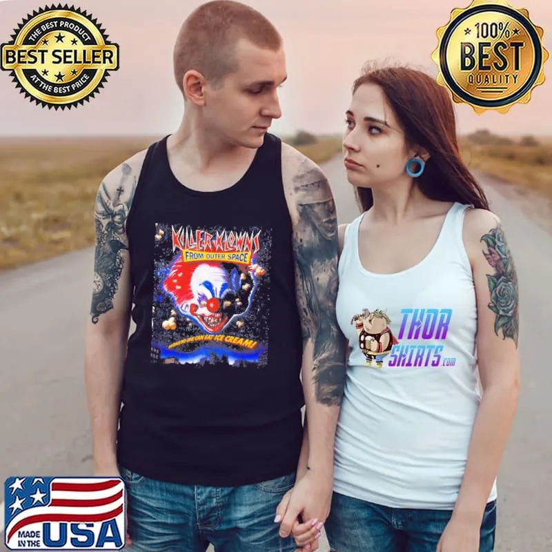 Killer Klown from Outer Space in space no one can eat ice cram s Tank Top