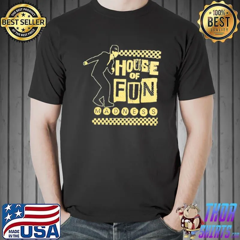 Logo madness house of fun pantomim shirt
