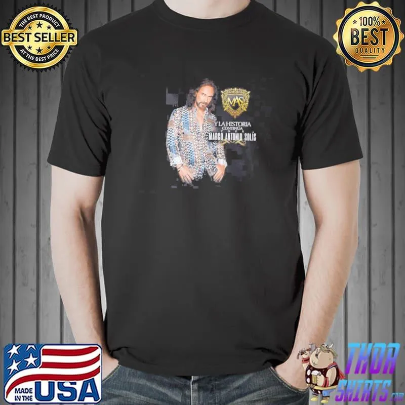 Los bukis character marco antonio solis classic shirt